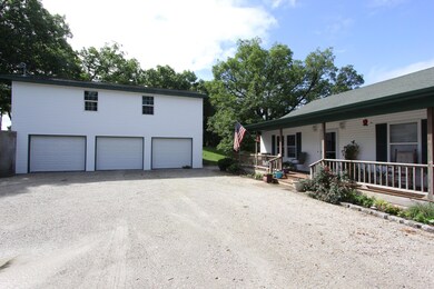 Three-Car Garage with the Shop above