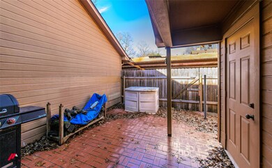 View of patio with grilling area