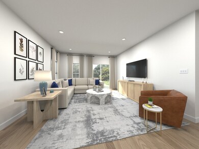 Photo is not of the actual home, but is an inspirational photo of builder’s model home and may depict options, furnishings, and/or decorator features that are not included