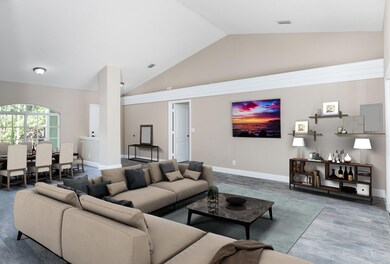Living Room Staged