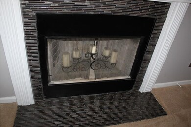 New Fireplace tile and back splash match