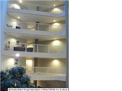 Balconies and sitting areas on every floor