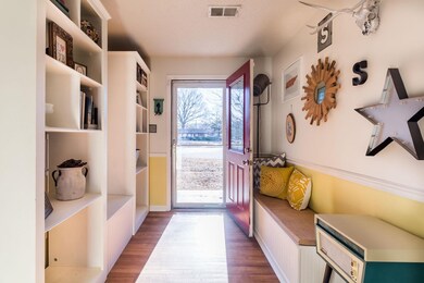 The foyer welcomes you into this spacious and love
