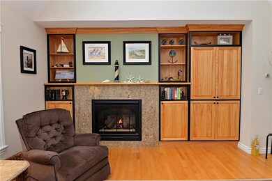 Gas fireplace
