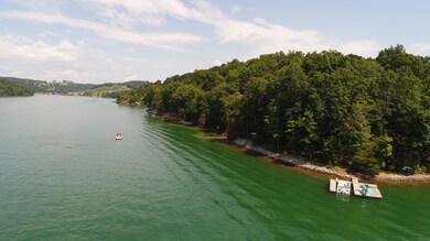 Lot is to left of dock