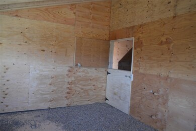 Barn Interior with Dutch Door