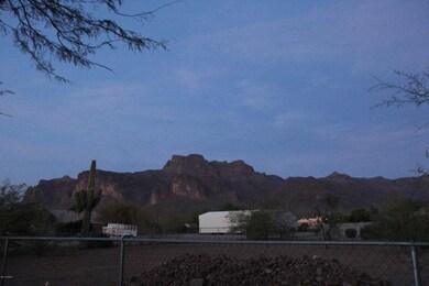 Superstition Mountain from back yard