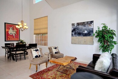 Gorgeous entry with vaulted ceilings!