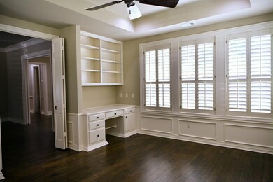 Office or study with built-ins