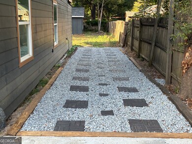 Charming Side Walkway