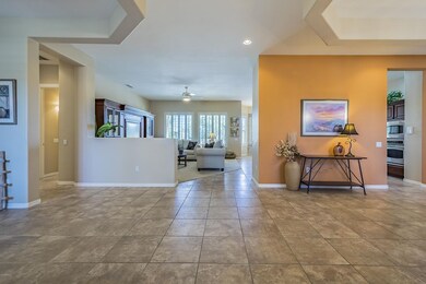 View from entry foyer
