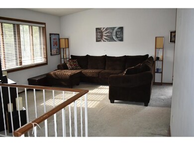 Large upper level living room