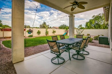 Covered patio