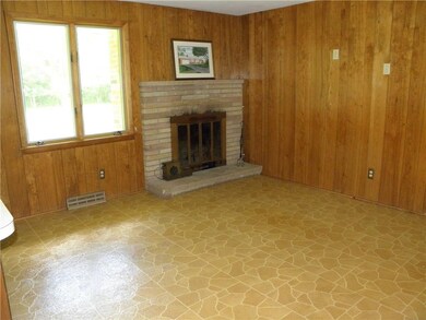 DINING AREA WITH FIREPLACE KITCHEN /DINING ROOM
