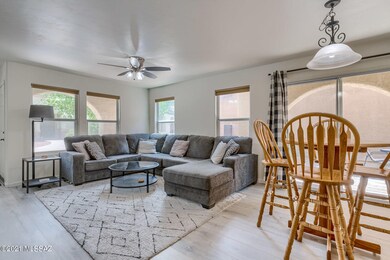Living Room & Dining Area
