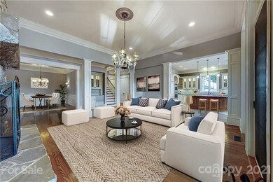 Great view of the main living area showing how ope