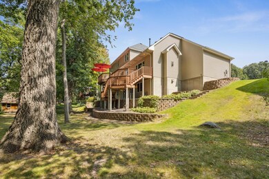 You'll enjoy the privacy in the backyard