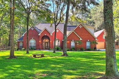 Beautiful traditional red brick facade.