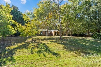 Beautiful sizeable lot with mature trees.