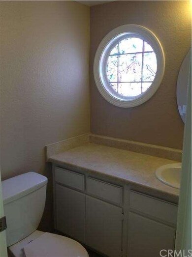 Downstairs half bath with new counter top, new toi
