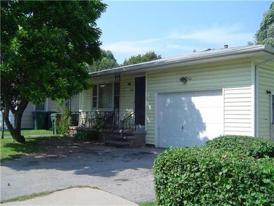 Exterior Front Attached Garage, Double Wide Drivew