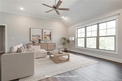 virtual furnishings not included.