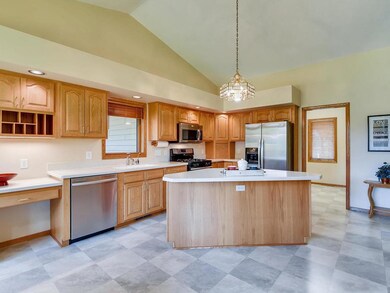 This large Kitchen will be a favorite gathering sp