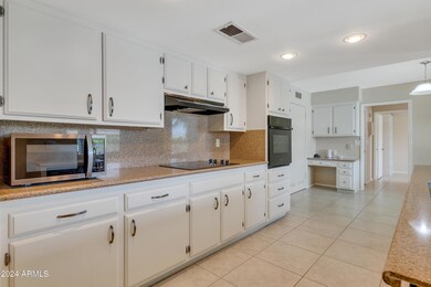 Roomy galley kitchen