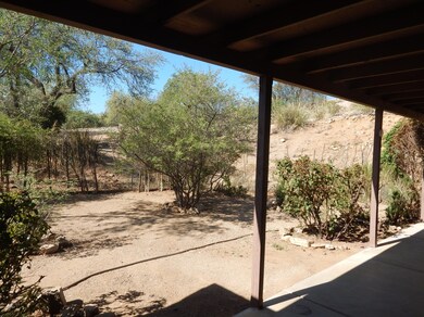 Front porch to ront yard