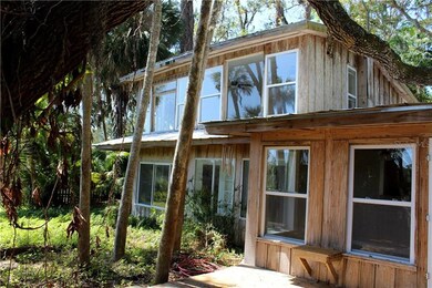 View of the back of the home