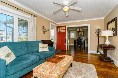 Living Room Opens to Dining