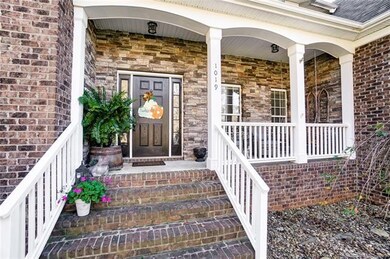 Covered front porch