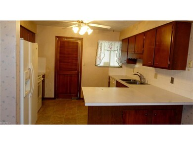 Kitchen view from dining area
