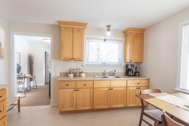 kitchen with hall