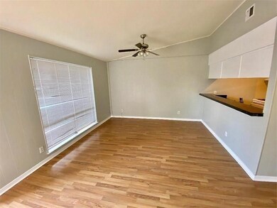 Unfurnished dining area featuring light wood fini