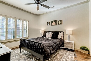 First floor bedroom large enough to fit a queen si