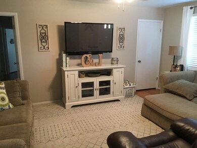 Living Room with Coat Closet or Storage