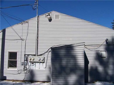 Exterior Back. This is back of Weast Ins. Agency. 
