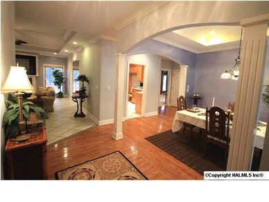 FOYER VIEW AS YOU ENTER THE HOME