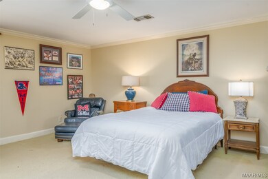 Bedroom 5 upstairs with large walk-in closet
