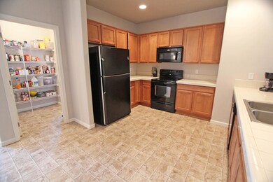 kitchen with pantry