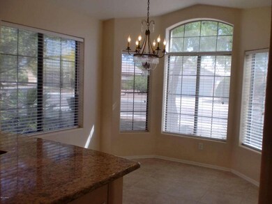 Breakfast room w/ bay window