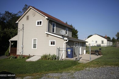 entrance to fenced area