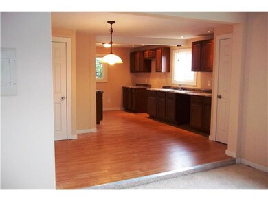 Kitchen. Updated kitchen/dining/family room combo.