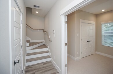 First floor entry