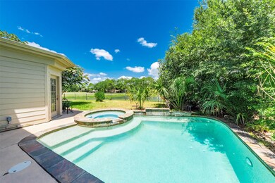 The upgrades extend outdoors with a pool and spa,