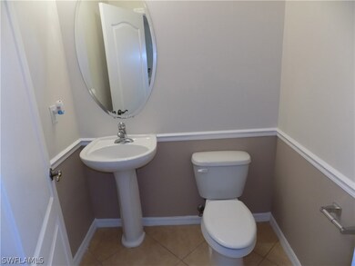 first floor 1/2 bath
