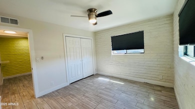 Bedroom with Closet
