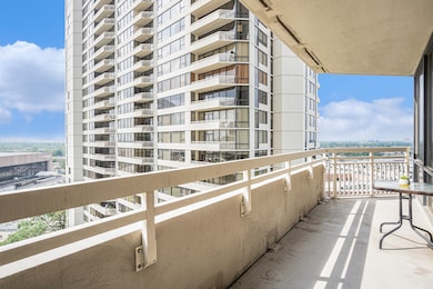 Spectacular views from your generous balcony.