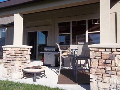 Covered back patio